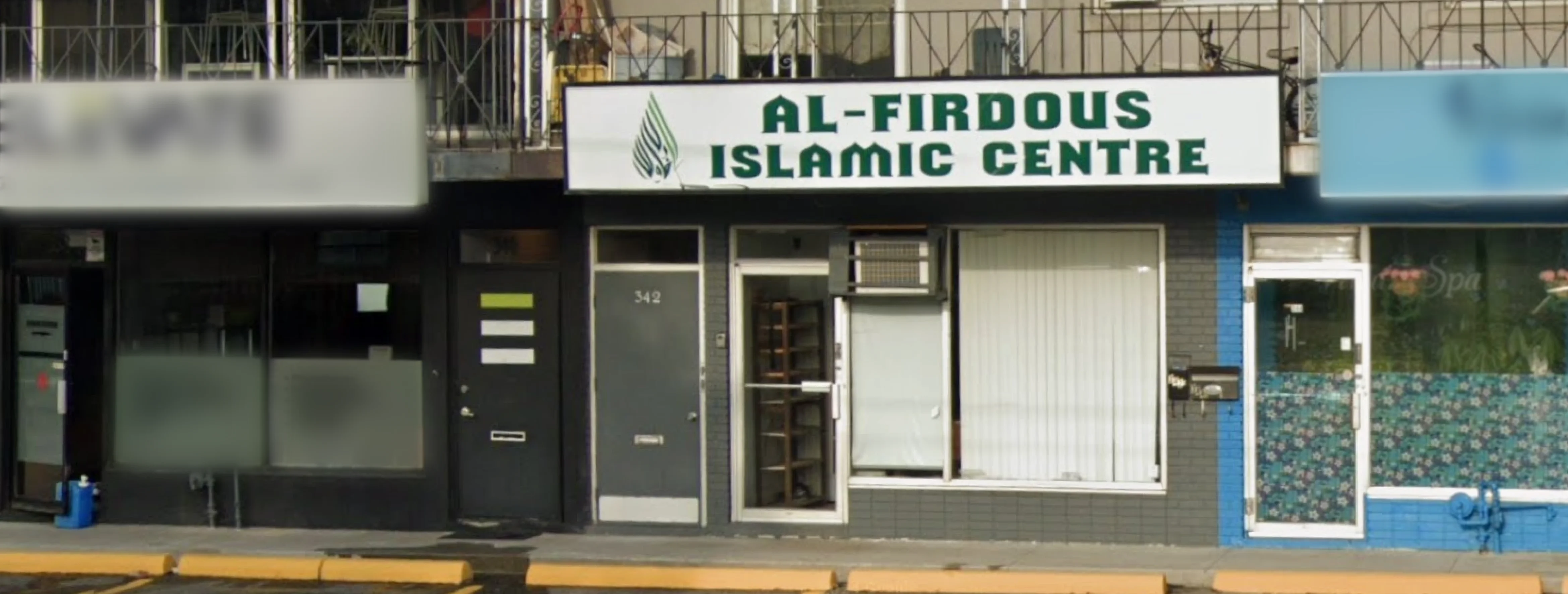 Exterior view of Al-Firdous Islamic Centre North York building